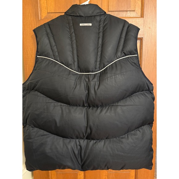 Nike Jordan XI Retro 11 Down‎ Puffer Vest Jacket Mens 3XL Black Outerwear RARE - Picture 5 of 14